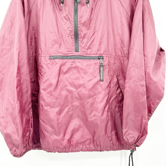 Old Navy Mens Vintage 90s Y2K Packable‎ Anorak Hooded Windbreaker Jacket Size S - Picture 5 of 9